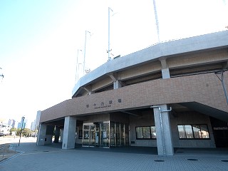 等々力緑地 等々力球場写真